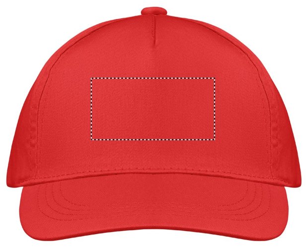 5 panelová baseballová čepice