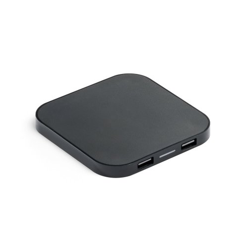 Bezdrátová nabíječka 15 W s USB hubem