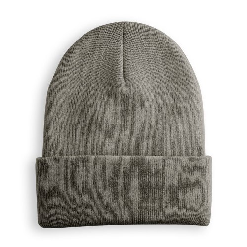 Dvouvrstvá unisex čepice z rPET s ohrnutým lemem