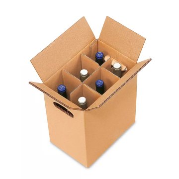 Krabice na víno a pivo - Výška krabice - 240 mm