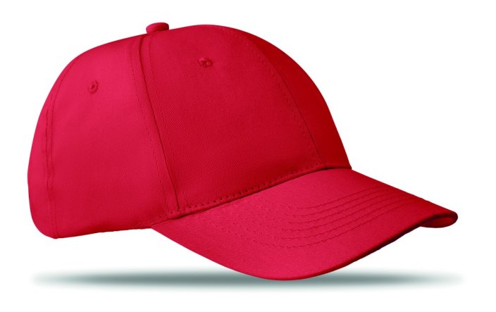 6 panelová baseballová čepice