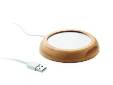 Bambusový USB ohřívač hrnků