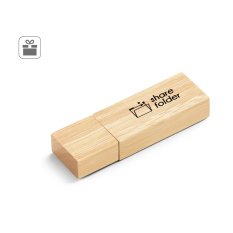 Bambusový USB flash disk 16 GB