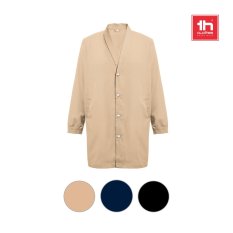 Unisex pracovní plášť s elastickými manžetami