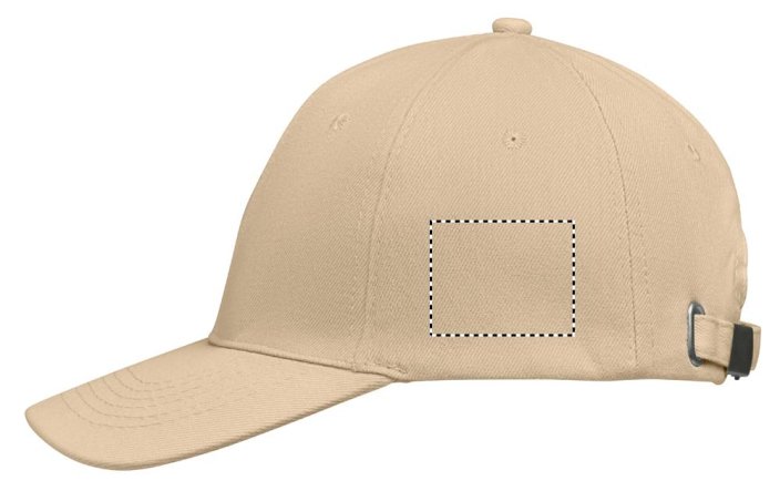 6 panelová baseballová čepice