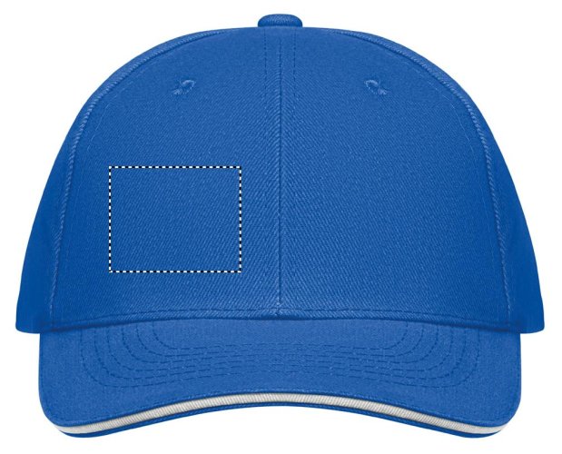 6 panelová baseballová čepice