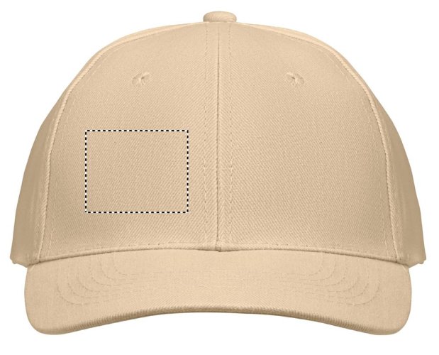 6 panelová baseballová čepice
