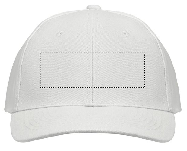 6 panelová baseballová čepice
