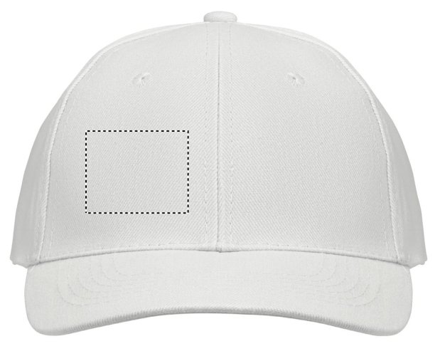 6 panelová baseballová čepice