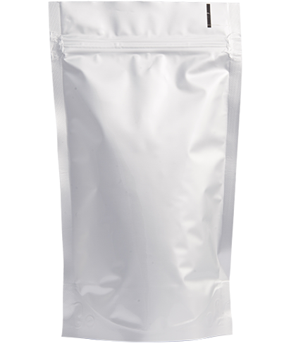 ZIP Doypack sáček | stříbrný | s AL vrstvou