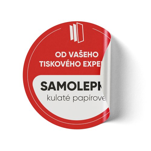 Samolepky kulaté