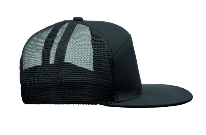 7panelová kšiltovka s plochým
