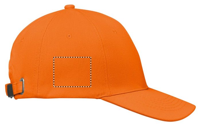 6 panelová baseballová čepice