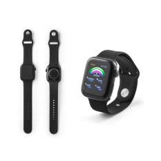 Chytré hodinky s 1.85" IPS displejem a silikonovým řemínkem