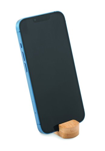 Bbambusový stojánek na telefon
