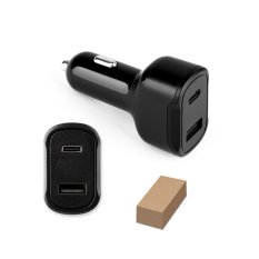 Autonabíjací adaptér USB-C a USB-A