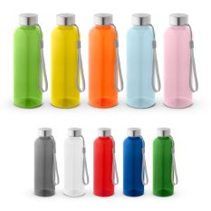 Fľaša z rPET s nerezovým viečkom 600 ml