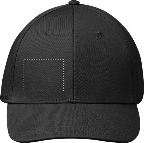 6 panelová bavlněná kšiltovka