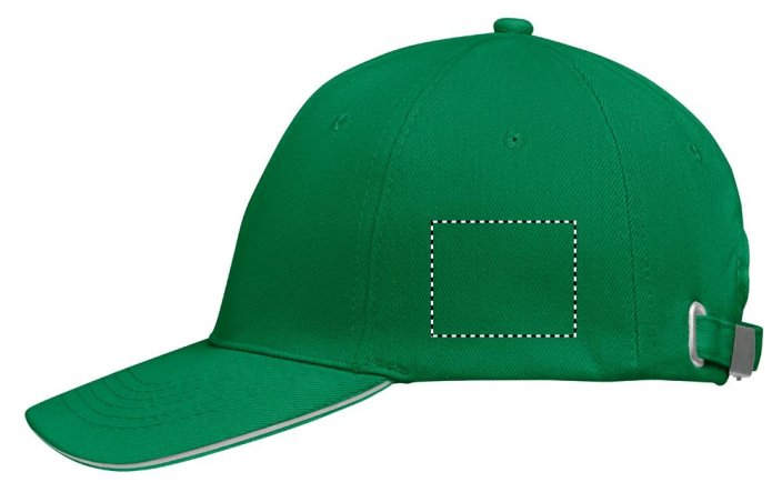 6 panelová baseballová čepice