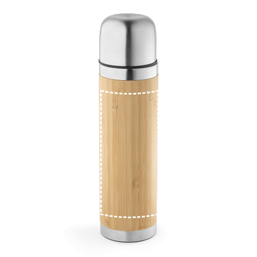 Bambusová termoska s nerezovou ocelí 450 ml