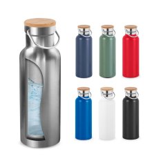 Dvoustěnná vakuově izolovaná nerezová láhev, 570 ml