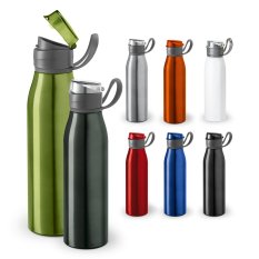 Hliníková sportovní láhev s rukojetí 650 ml
