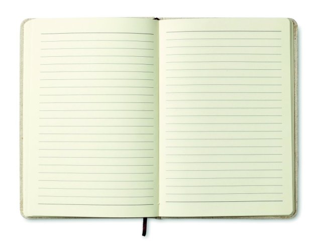 A5 zápisník s plátěnou obálkou