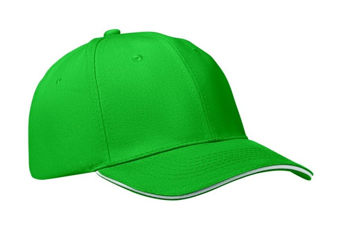 6 panelová baseballová čepice