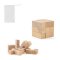 Dřevěné puzzle se 7 dílky v bavlněném sáčku