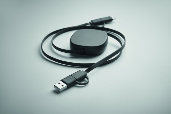 60W svinovací nabíjecí kabel
