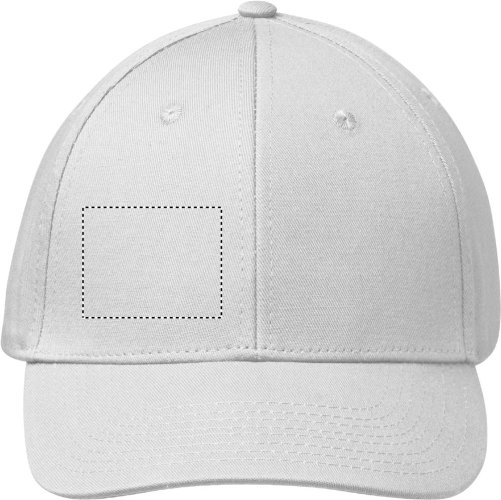 6 panelová bavlněná kšiltovka