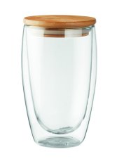 Dvoustěnná sklenice 450ml