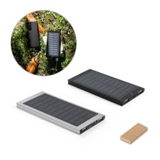 Solárna powerbanka 8 000 mAh s LED baterkou