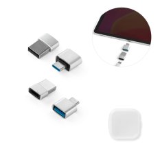 Sada USB-A a USB-C adaptérov v puzdre