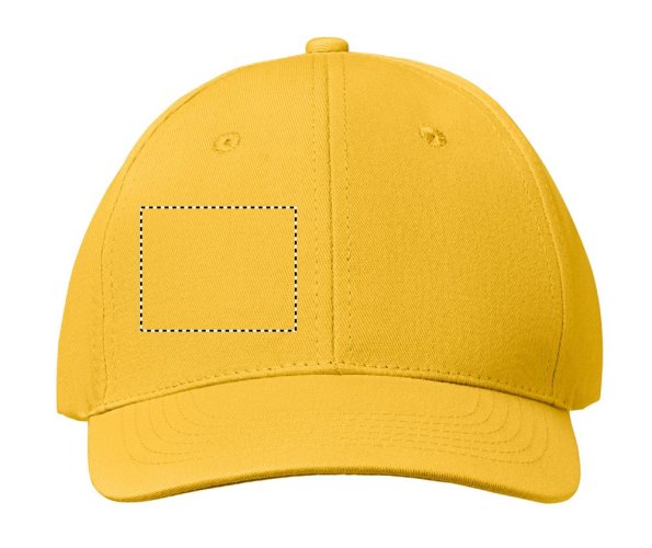6 panelová baseballová čepice