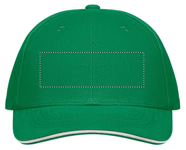 6 panelová baseballová čepice