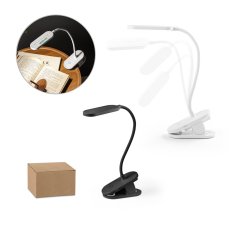 Přenosná stolní lampa s klipem
