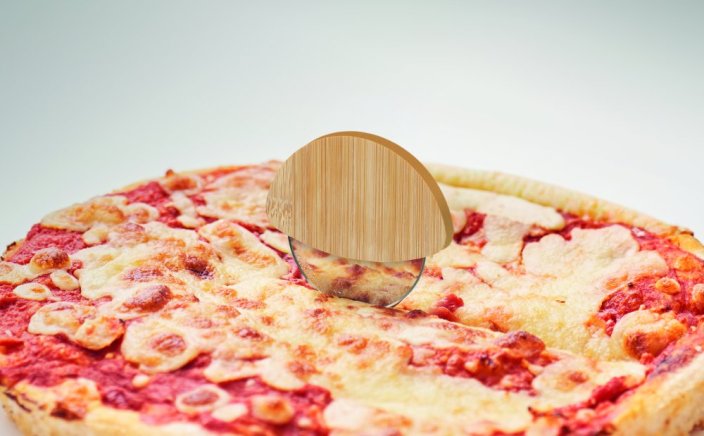 Bambusový kráječ na pizzu