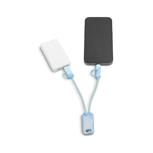 Superrychlý nabíjecí kabel 6 v 1 z rPET