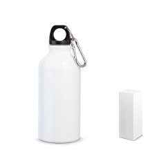 Hliníková sportovní láhev s karabinou 400 ml