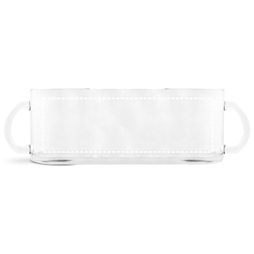 Skleněný hrnek pro sublimaci 350 ml