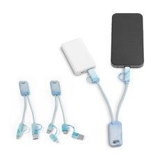 Superrychlý nabíjecí kabel 6 v 1 z rPET
