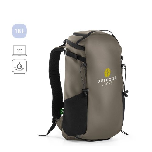 Turistický batoh ALASCA z rPET, 18 l