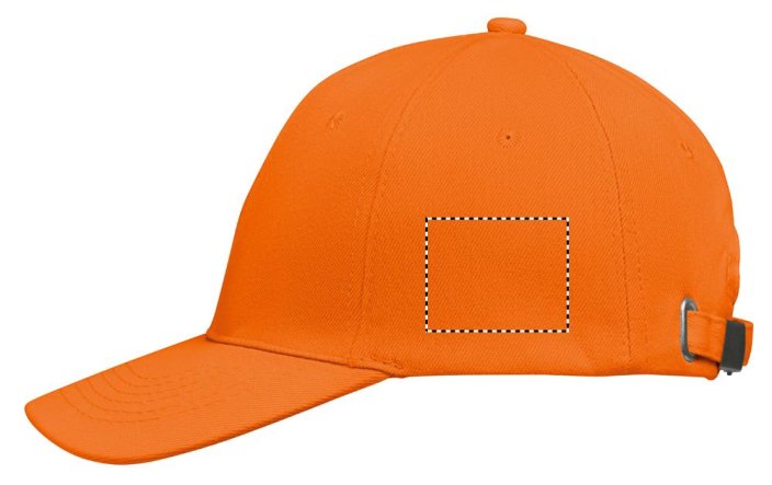 6 panelová baseballová čepice