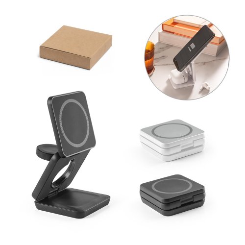 Skládací magnetická bezdrátová nabíječka 4 v 1