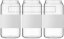 Borosilikátová sklenice 550ml s