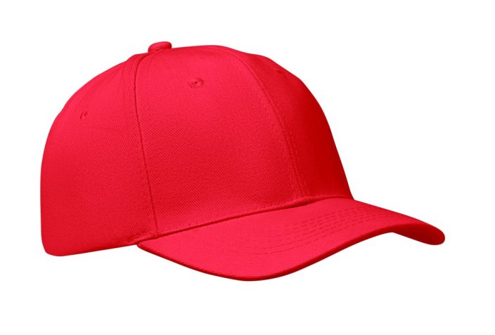 6 panelová baseballová čepice