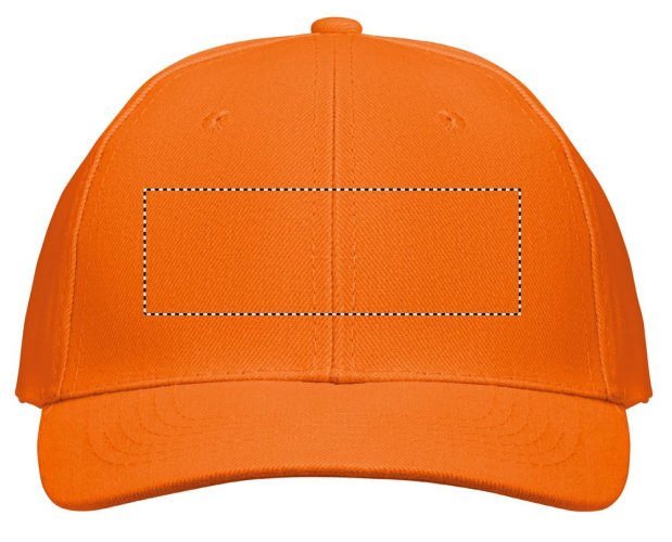 6 panelová baseballová čepice
