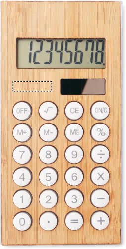 8mi místná bambus. kalkulačka