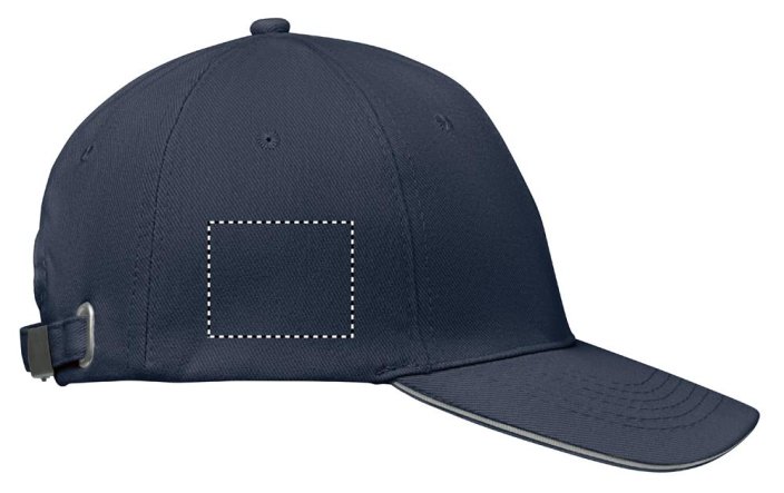 6 panelová baseballová čepice